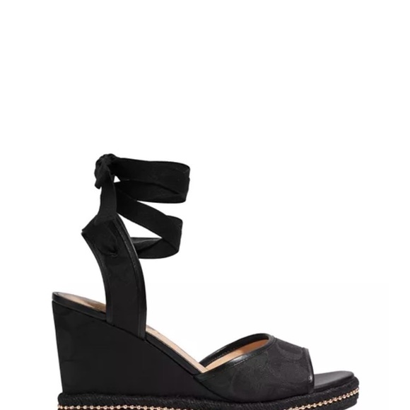 COACH Page Espadrilles RARE Unavailable online size 7.5 - Picture 12 of 13